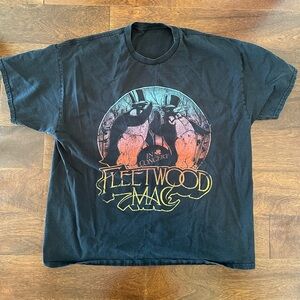 Fleetwood Mac Vintage Loose Fit Size Large Tour Shirt
